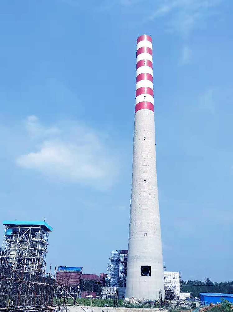 河南桐柏县安棚化工专业园区热电联产工程180米烟囱工程